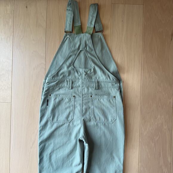Flylow Trailworks Bib Women's XS Sage Green Outdoors Hunting - Picture 8 of 10